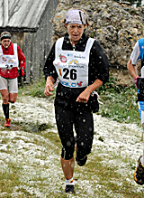 American Brandy Erholtz, 3rd in Dolomites SkyRace. Photo ©Pegasomedia