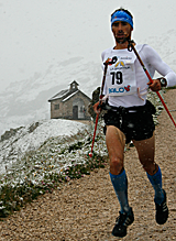 Hernando leading the men's race
