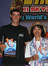 Skyrunner SuperCup winners Kilian Jornet and Danny Gongot